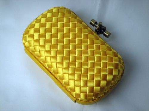 Bottega Veneta Clutches New Knot 8651 gold yellow